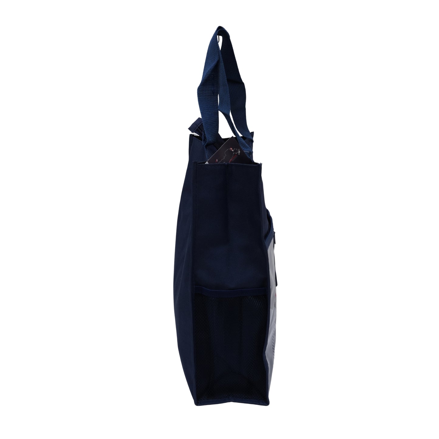 Navy blue unisex aesthetic tote bag for girls