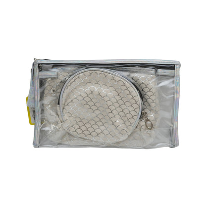 Multi-purpose Travel Cosmetic / Toiletry Pouch - Set of 3