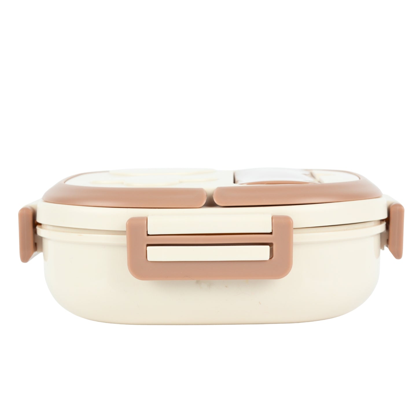 Steel Compartment Lunch Box With Handle