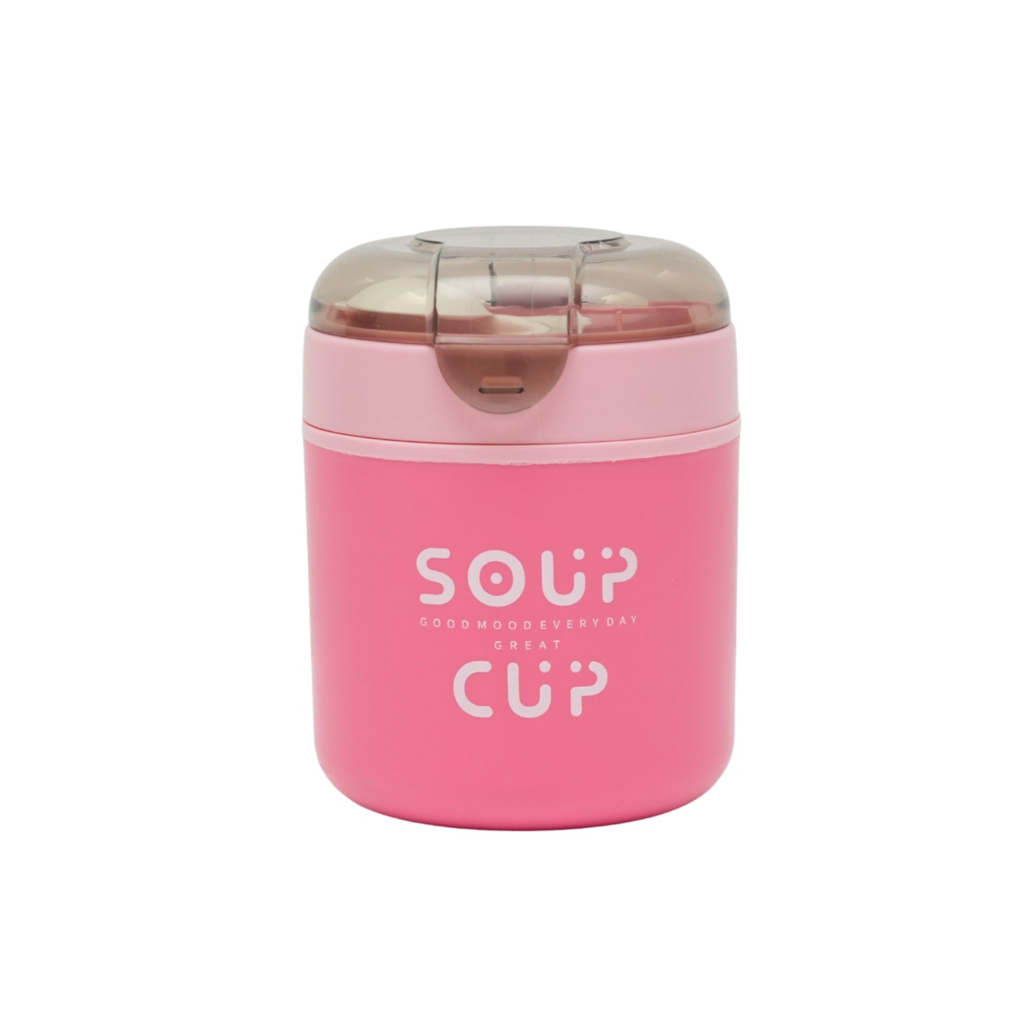 Insulated soup cup stainless steel soup cup with spoon
