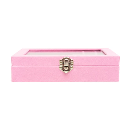 Aesthetic Light Weight Jewelry Box With Transparent See Through