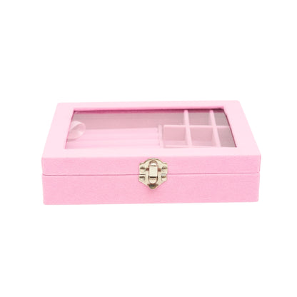 Aesthetic Light Weight Jewelry Box With Transparent See Through
