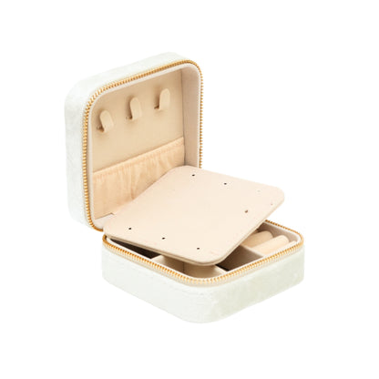 Premium Lookin Velvet Finish Jewelry Box