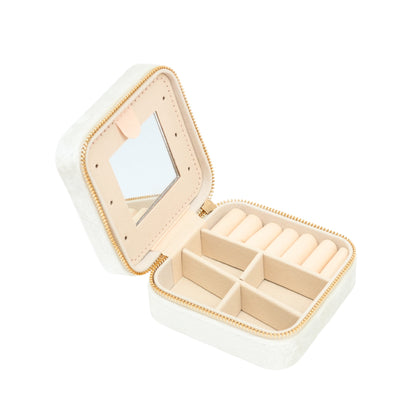 Premium Lookin Velvet Finish Jewelry Box