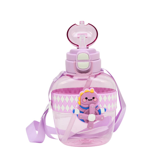 Cute Light Color Sipper Water Bottle For Kids