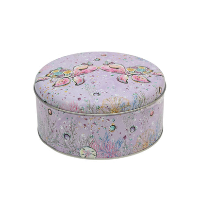 Sparkle Turtle Tin Box