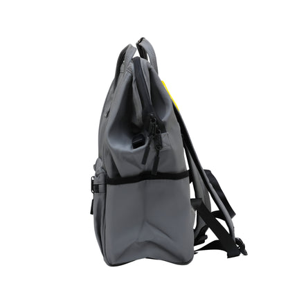 Grey backpack for travel