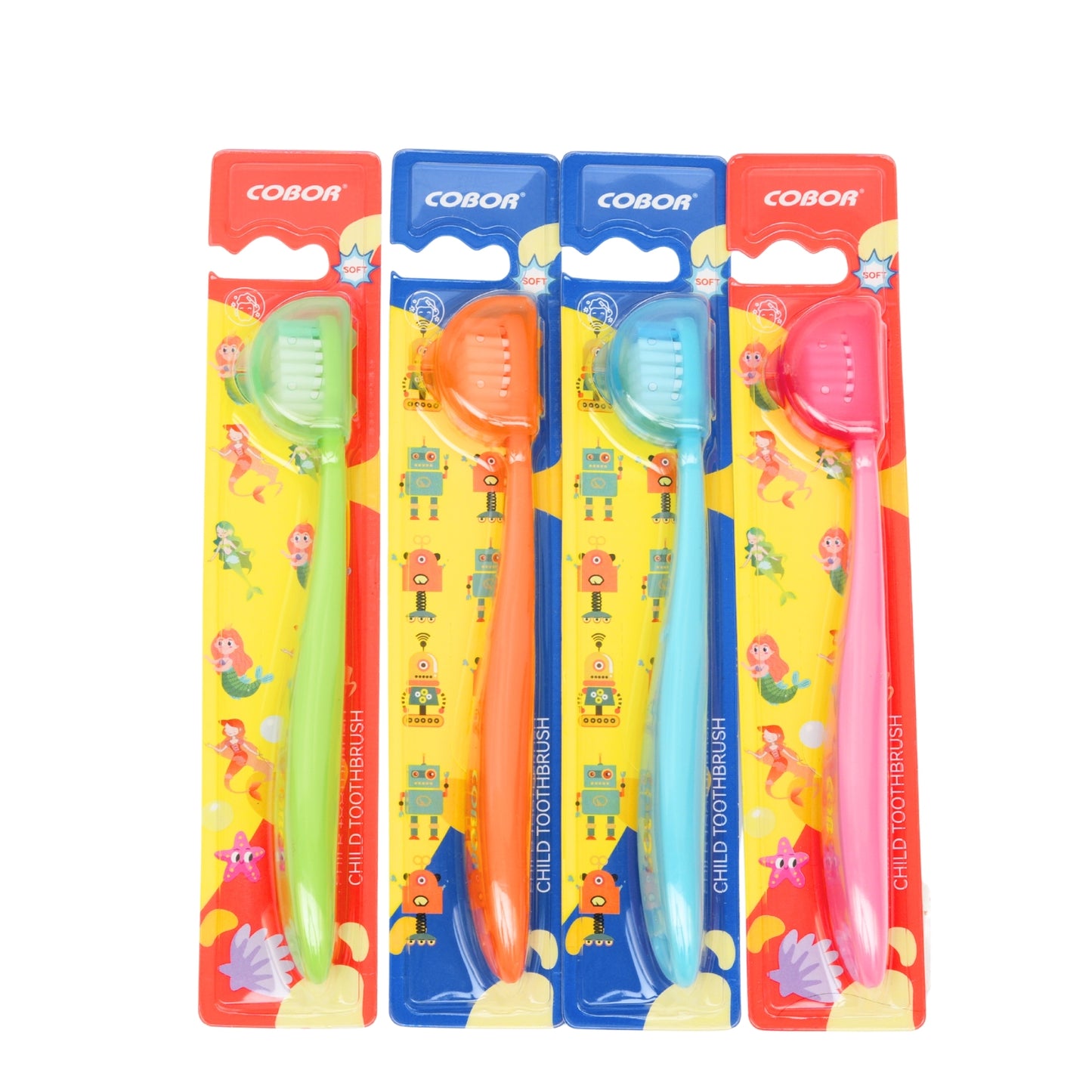 Ultra Soft Toothbrush for Kids (Pack of 4)