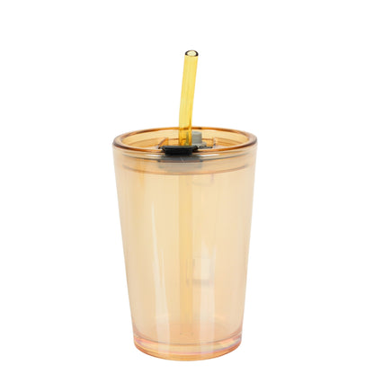 Round wave looked coffee glass mug