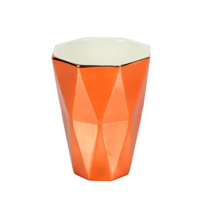 Ceramic Coffee Sipper With Leather Cover