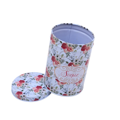 Floral tin set