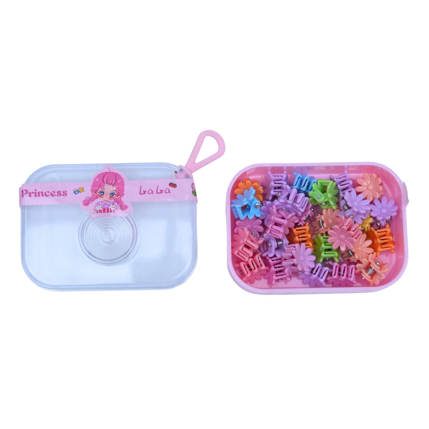 Flower claw clip set