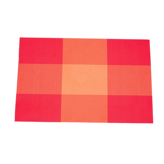 PVC Placemats For Dining Tables That Are Anti-Skid Washable Non-Slip And Heat-Resistant.