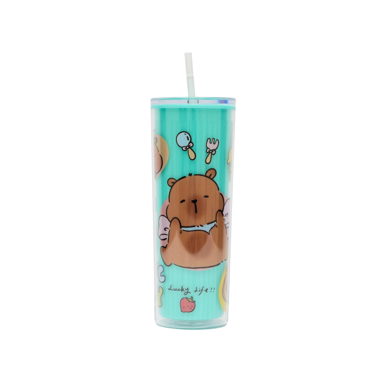 cute bear sipper water bottle