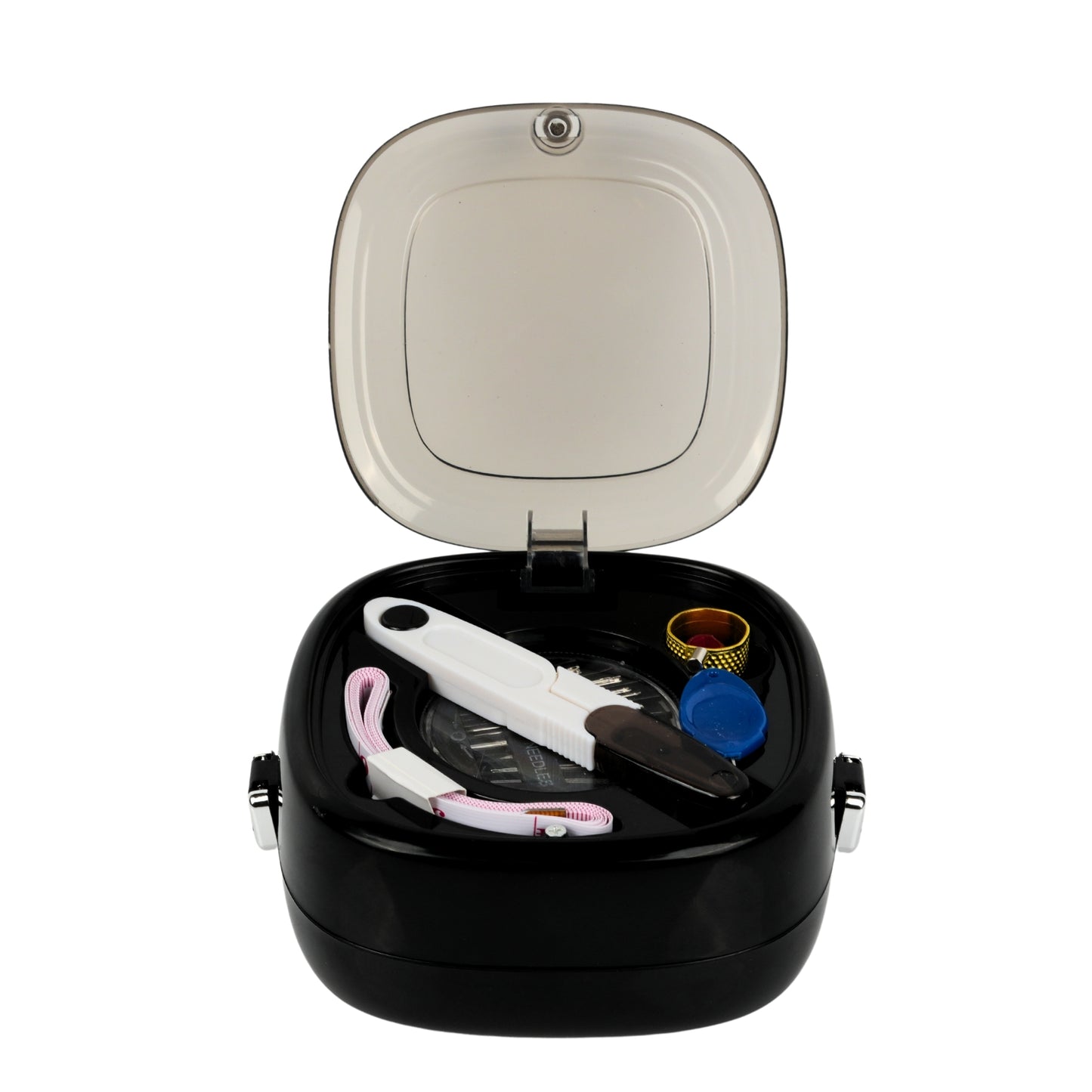Travel Size Sewing Kit with Thread Spools & Accessories