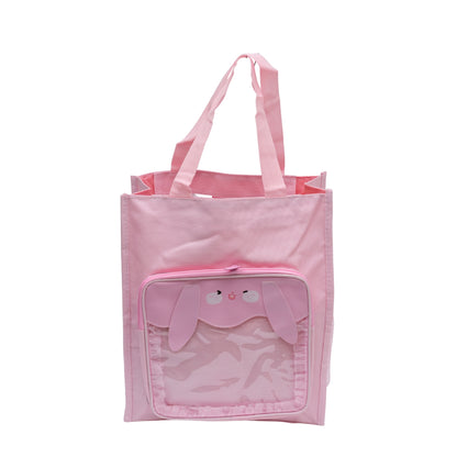 Downside Facing Cloud Pink Tote Bag