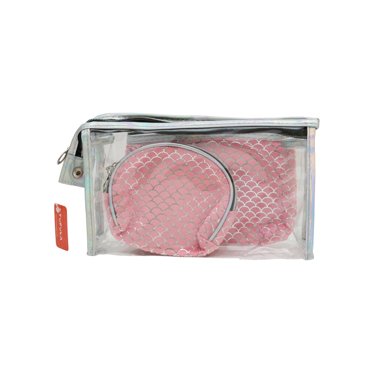Multi-purpose Travel Cosmetic / Toiletry Pouch - Set of 3