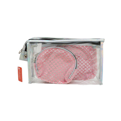 Multi-purpose Travel Cosmetic / Toiletry Pouch - Set of 3