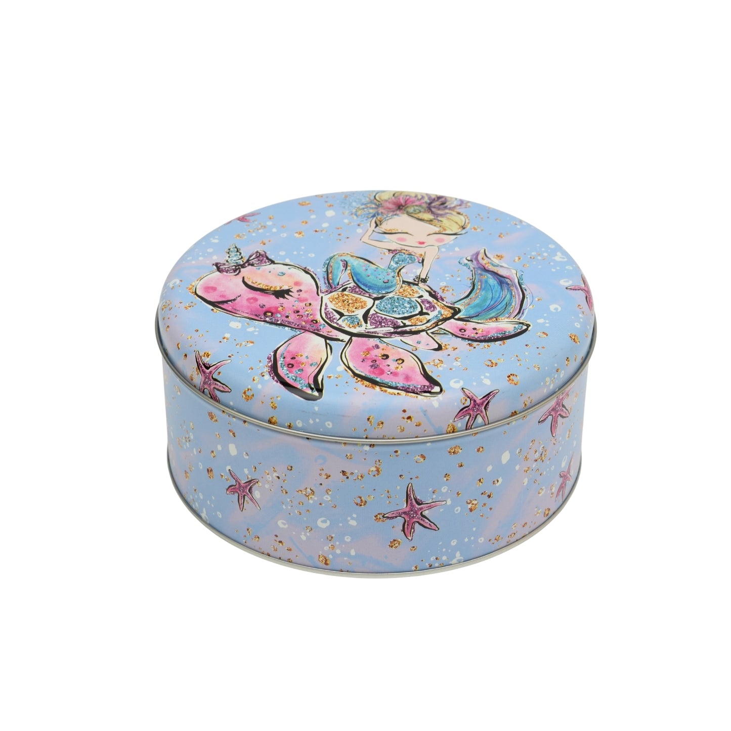 Sea Life Nesting Cookie Tin Set (2)