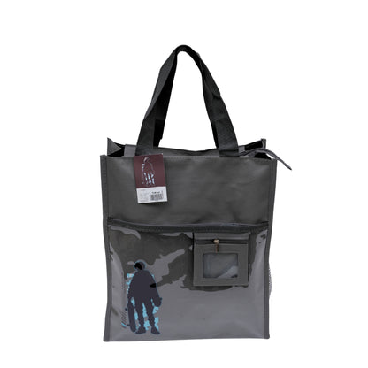 Grey unisex aesthetic tote bag