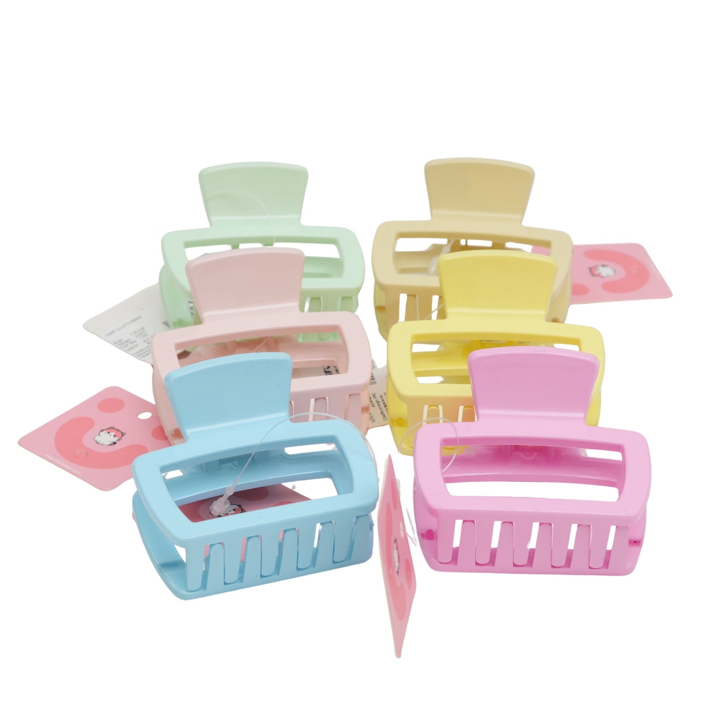 Fashionable Daily Use clutcher & Clips For Girls ( set of 6 )