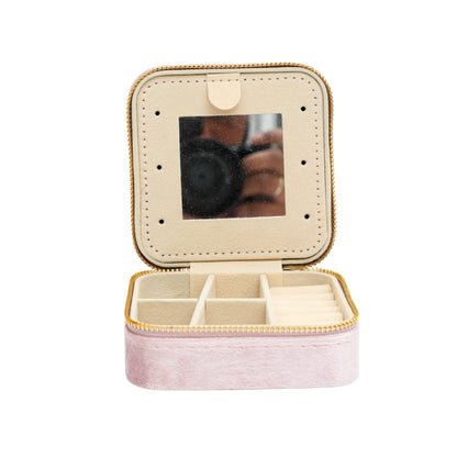 Premium Lookin Velvet Finish Jewelry Box