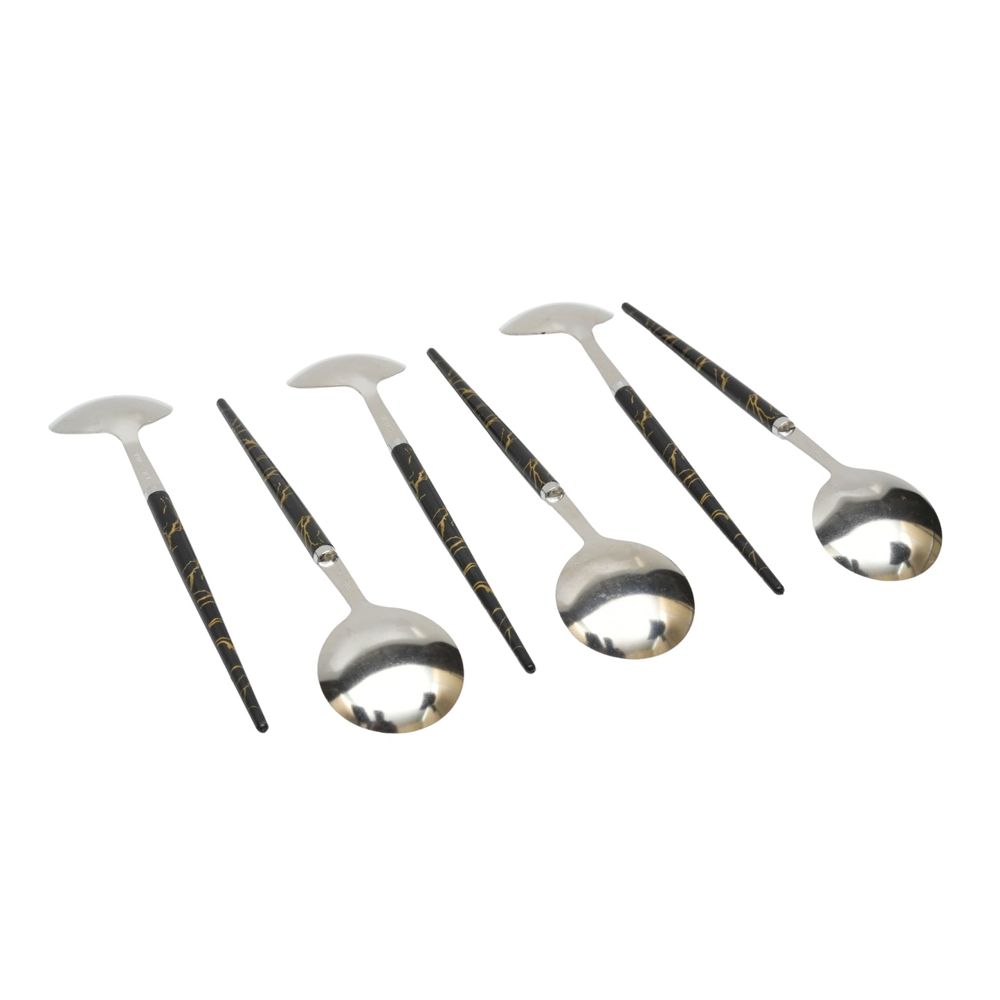 Modern & Luxury Spoon With Resin Work (Pack of 6)
