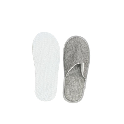 Breathable Open-Toe Indoor Spa Slippers