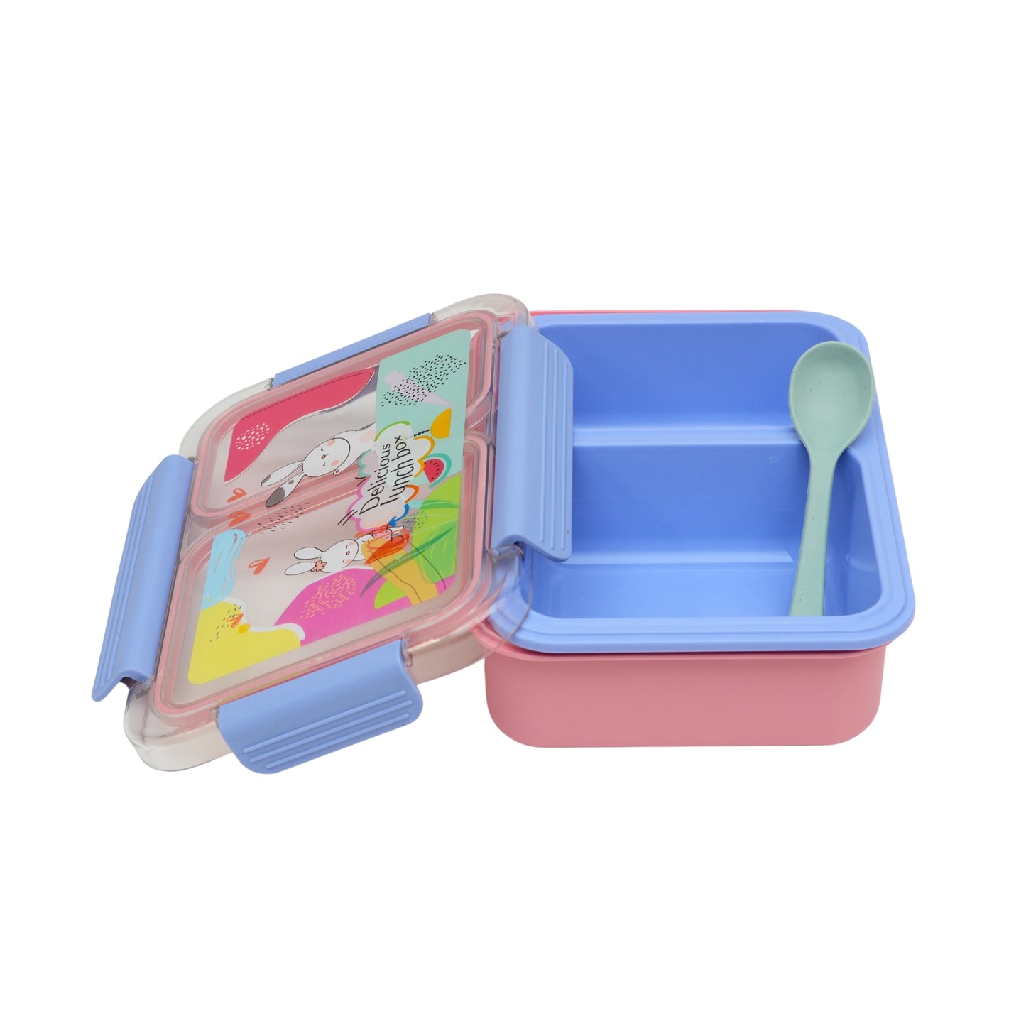 Lunch Box or School Kids in Double Section