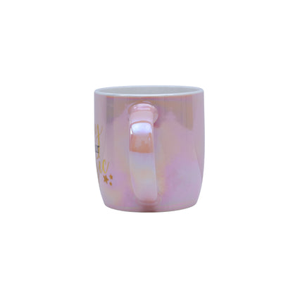 Stay in Your Magic" Pink Glossy Ceramic Mug