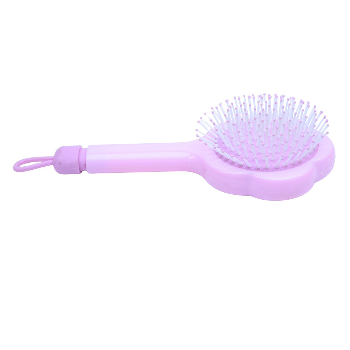 Round detangling comb