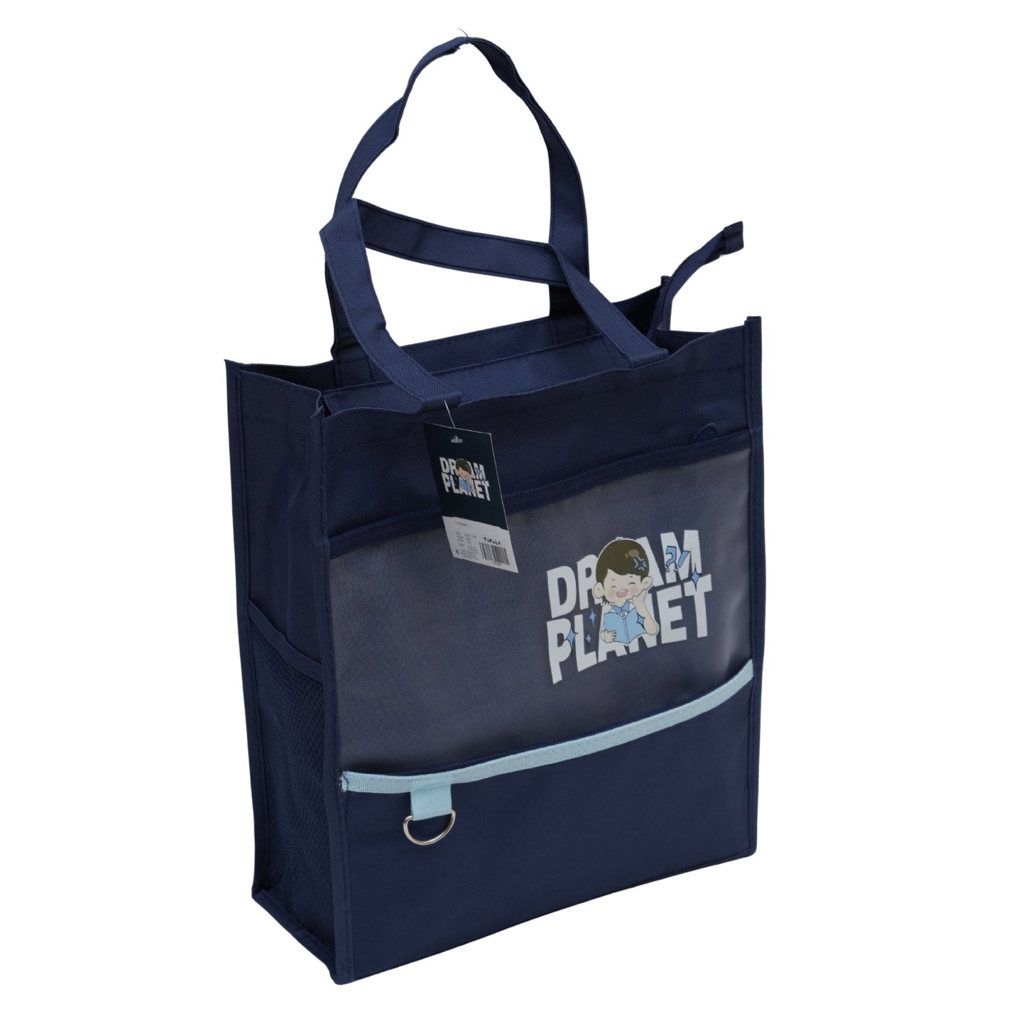 Blue dream planet tote Bag