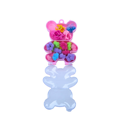 Flower claw clip & Rubber band set