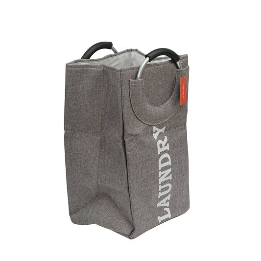 Easy-Carry Collapsible Laundry Hamper