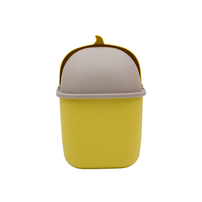 mini cartoon desktop trash can