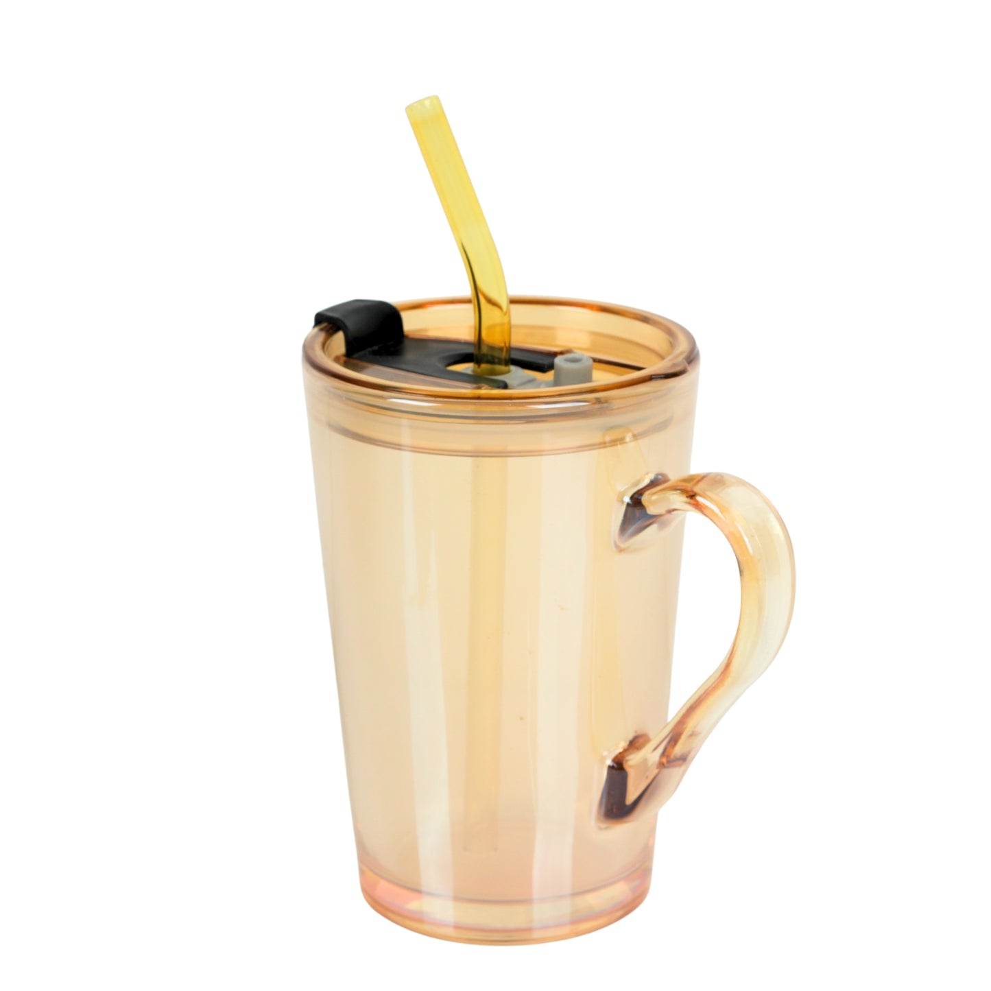 Round wave looked coffee glass mug