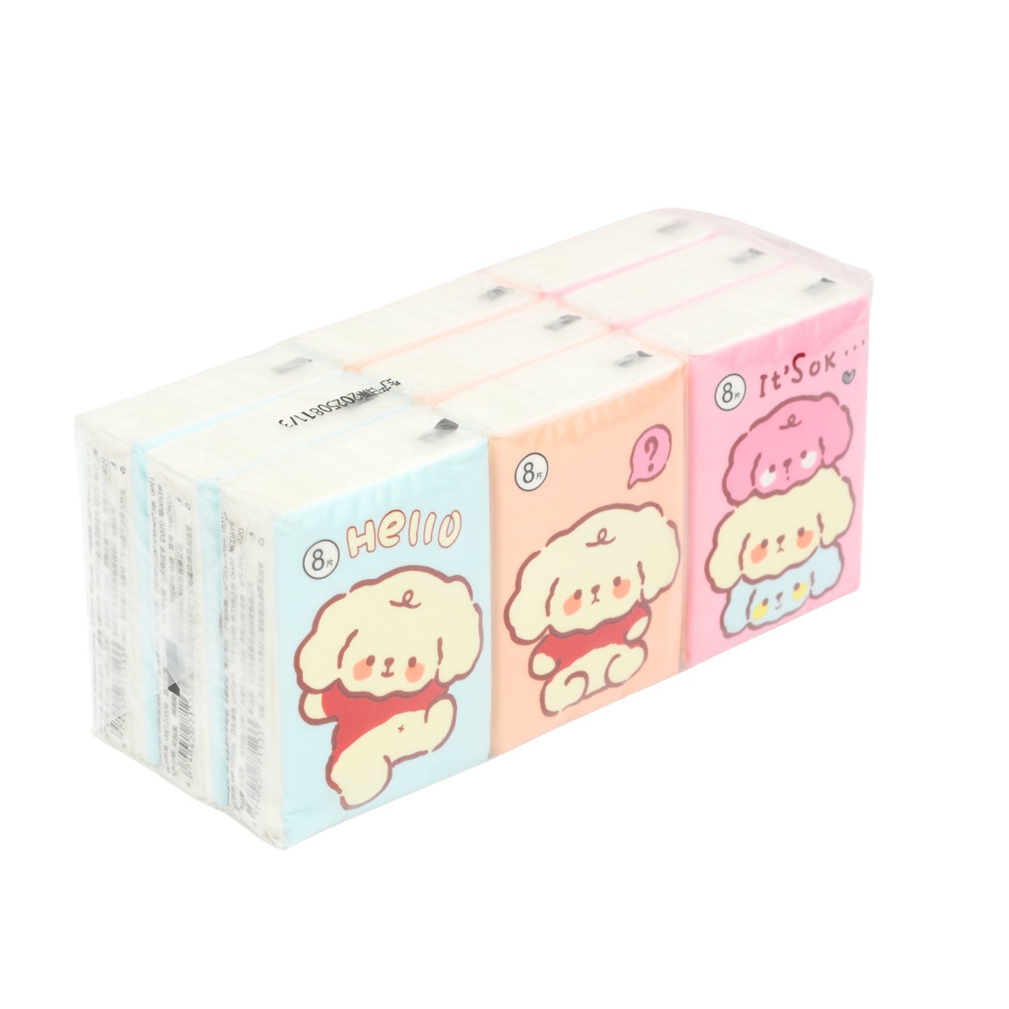 Travelling tissue (pack of 9)