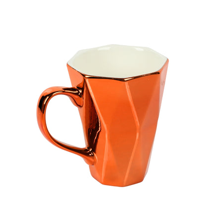 Ceramic Coffee Sipper With Leather Cover