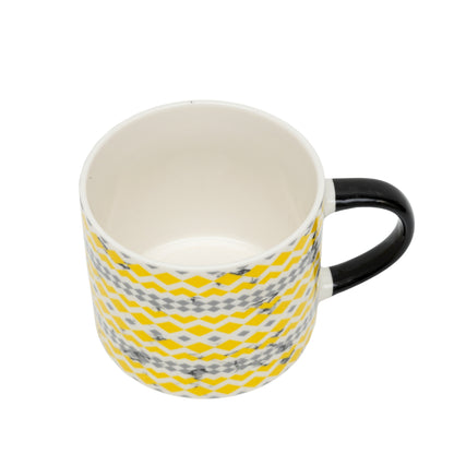 Traditional Block Print Premium Ceramic Mug