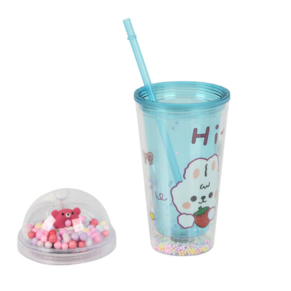 Sipper with straw