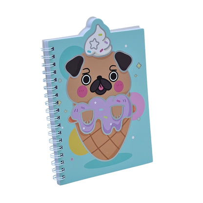 Cute sparkling cover notebook for girls