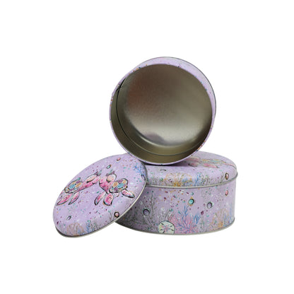 Sparkle Turtle Tin Box