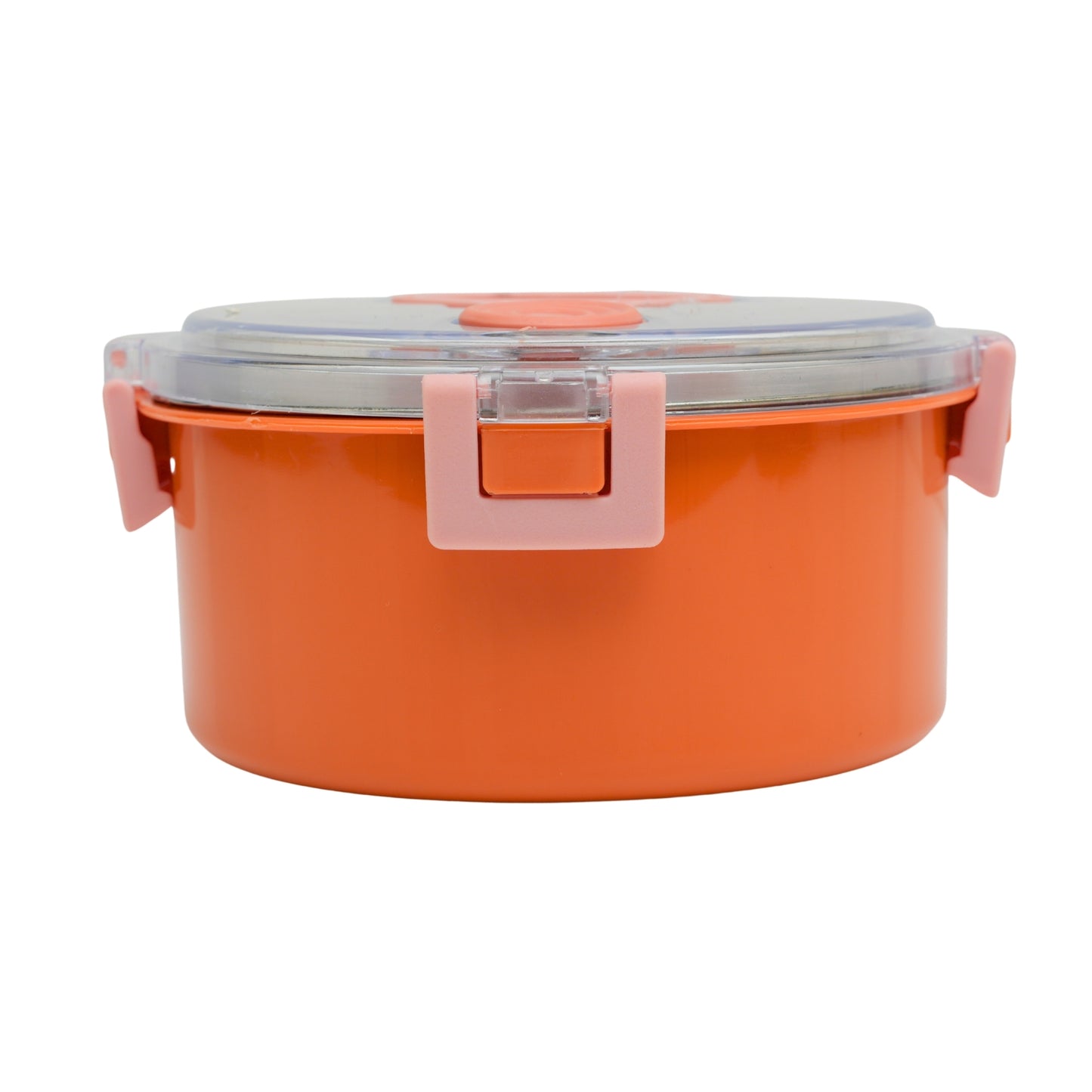 Circular air tight lunch box