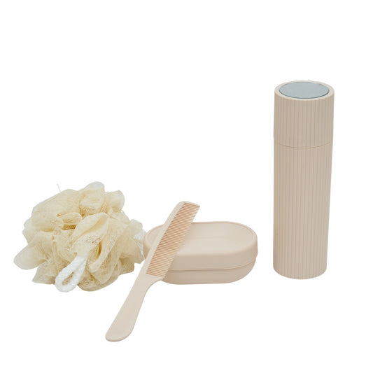 Bathroom grooming travel kit combo pack