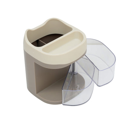 Stationery organizer with pen holder