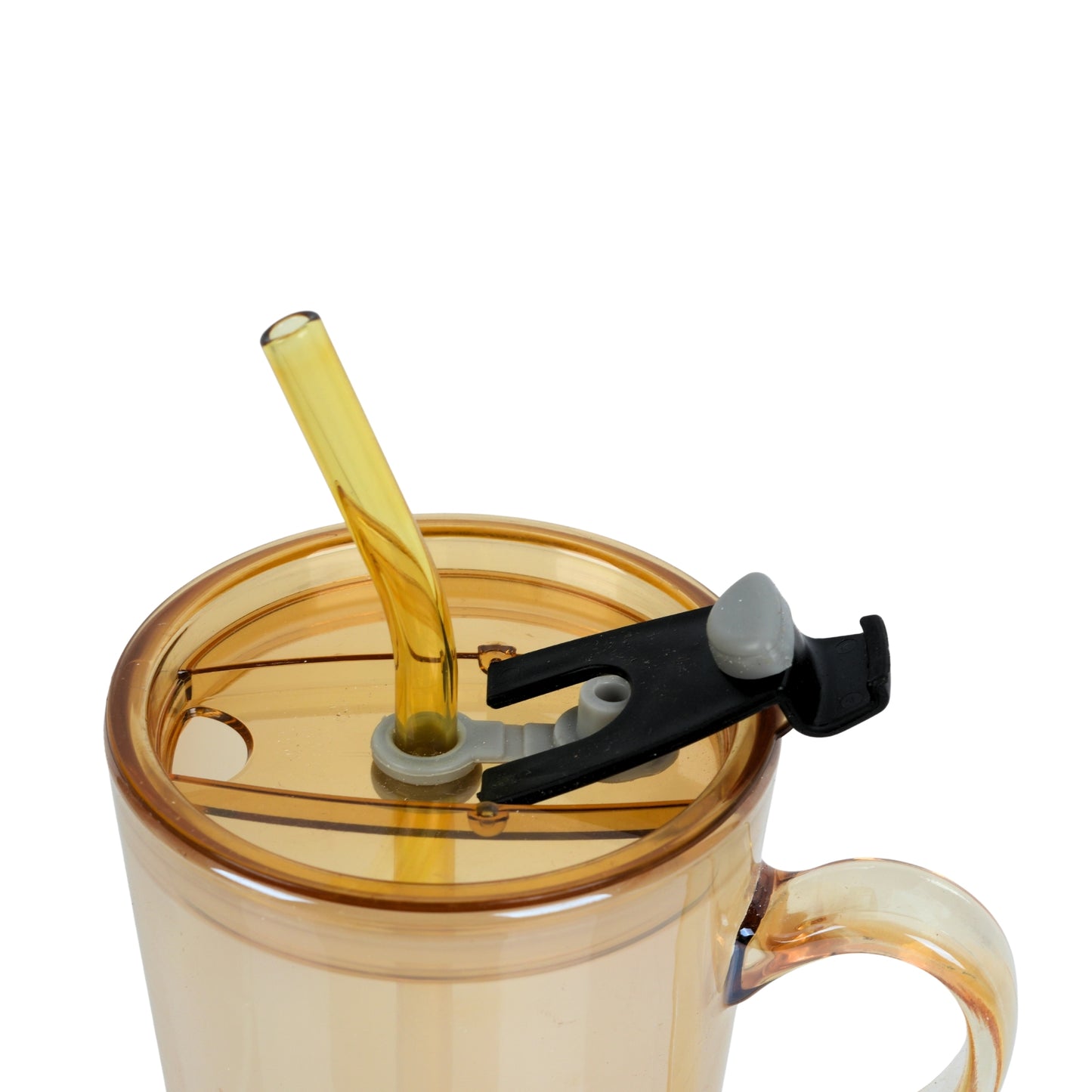 Round wave looked coffee glass mug