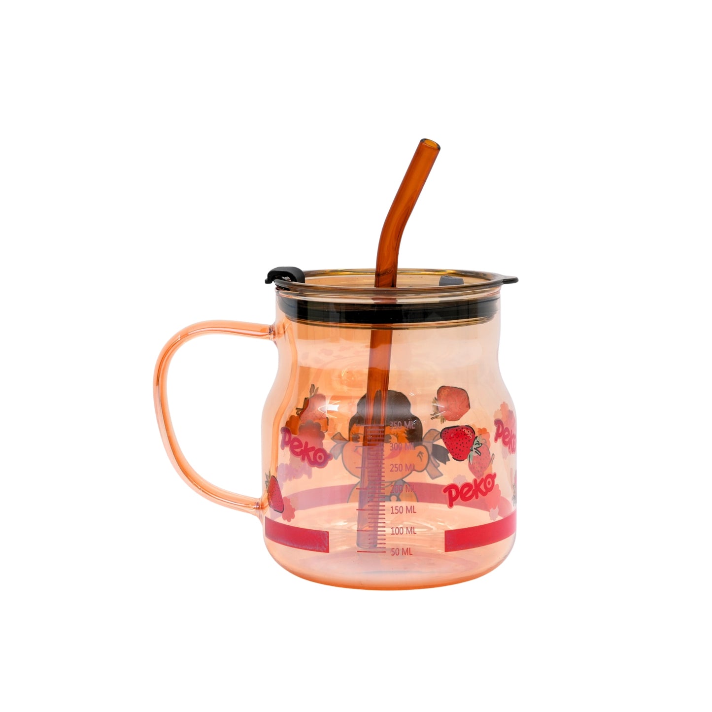 Berry Sweet Glass Coffee Mug