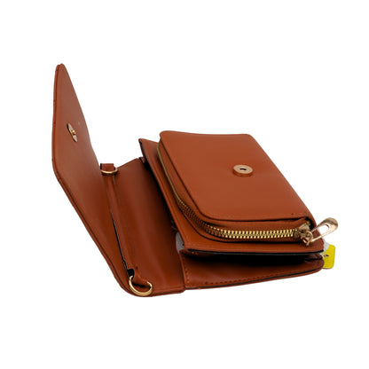 Women's Tan Bifold Wallet