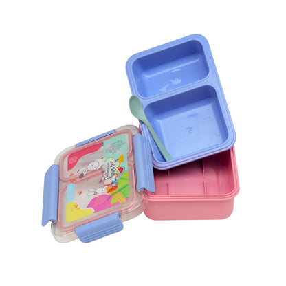 Lunch Box or School Kids in Double Section