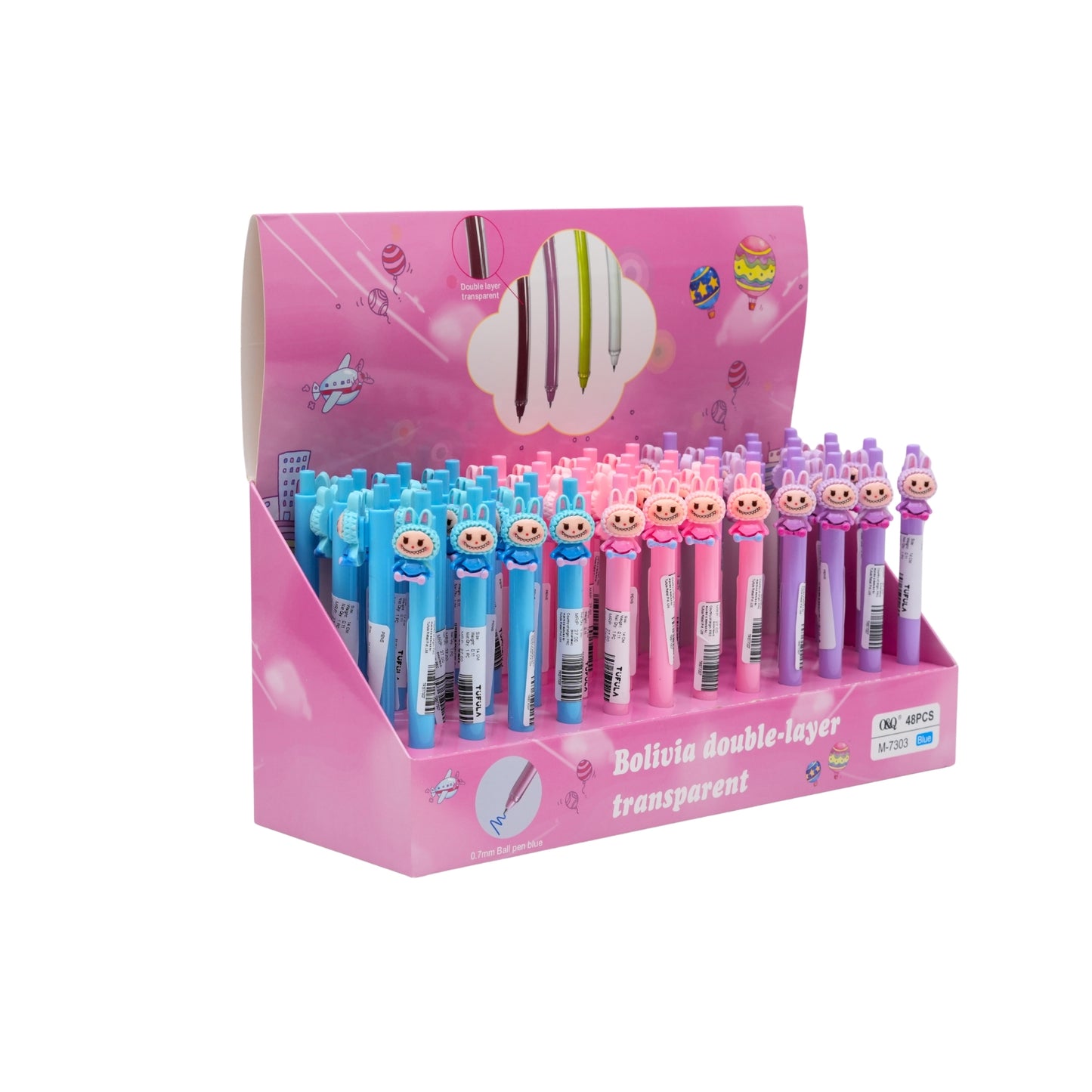 Labubu pen for writing ( Pack of 3 )